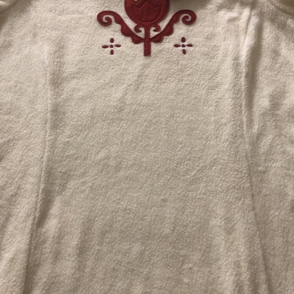 Floral Patched White Hanna Andersson Dress - Picture 5 of 13